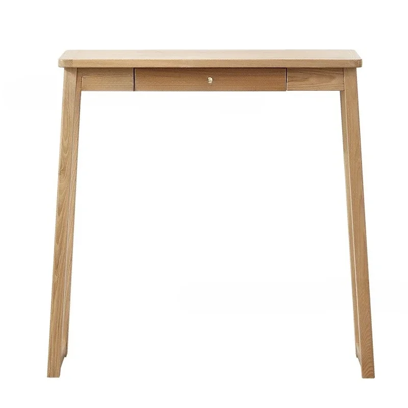 Solid Wood Entrance Table Hotel Decor End-View Table Home Entry Aisle against the Wall Furniture