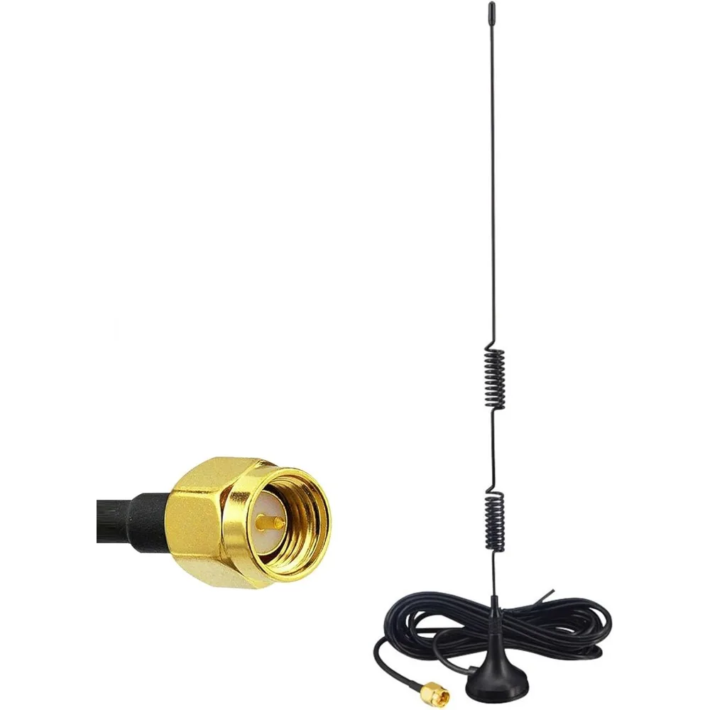 SDR Radio Antenna 1090Mhz Antenna 6DBi SMA Male Magnetic Base for RTL-SDR Raspberry Pi Aircraft FPV DVB-T ADS-B Receiver