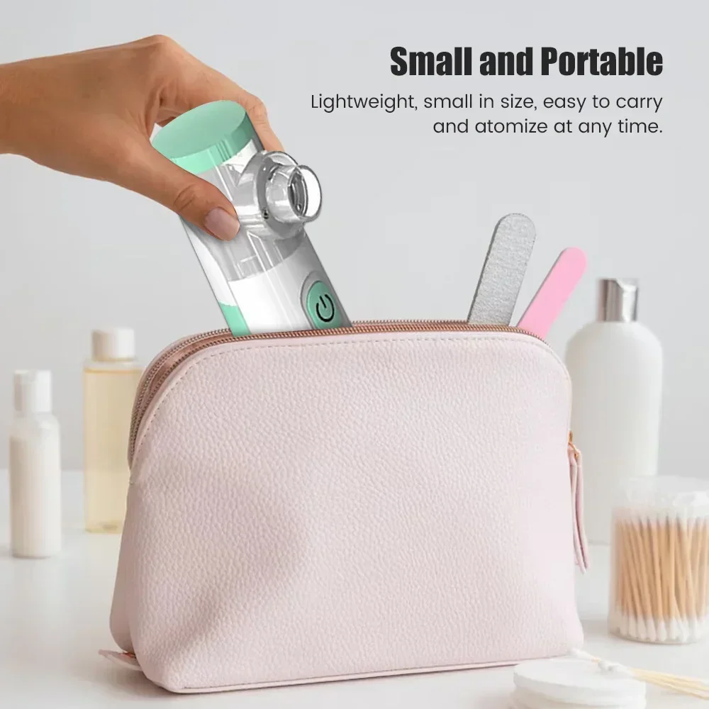 Handheld portable Inhale Nebulizer Mesh atomizer silent inhaler nebuliser inhalator kids adult nebulizador Dry Battery Type