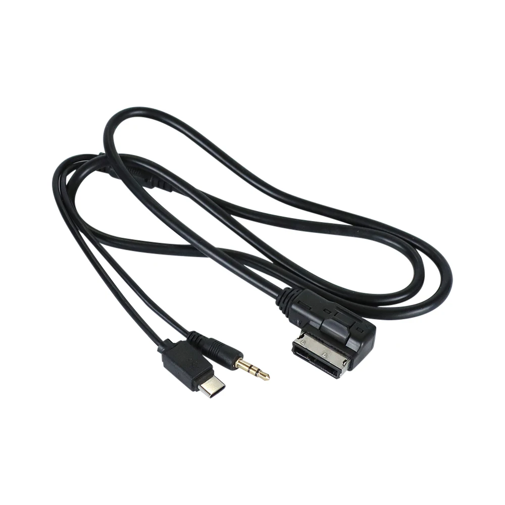 New From MDI/AMI Interface To Type-C Connector Power Charge Cable Only Use For Audi/Volkswagen Car Charger Wire Cable