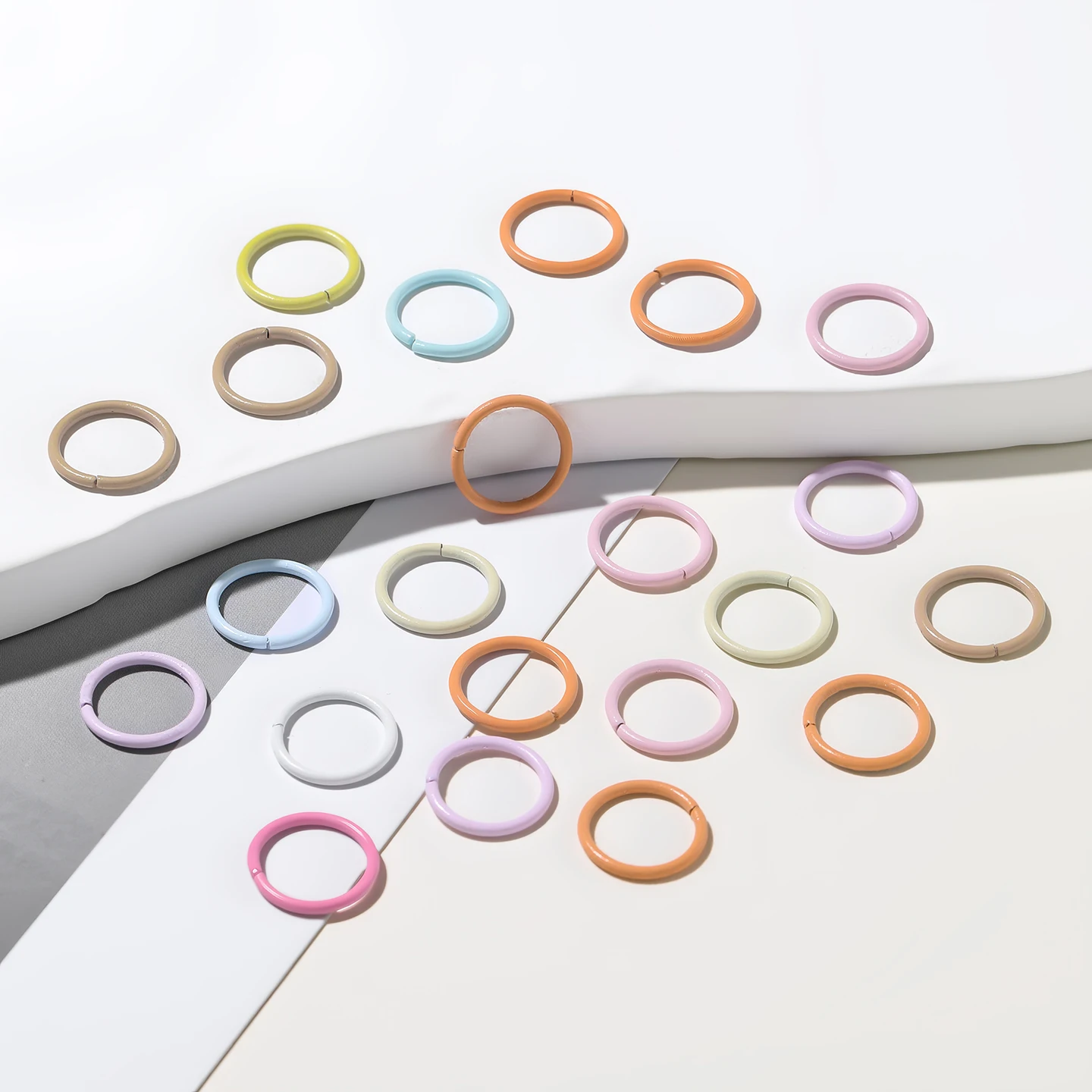 50 шт./лот, 8/10 мм, разноцвет – обзор и цена Jewelry Making Closed Jump Rings