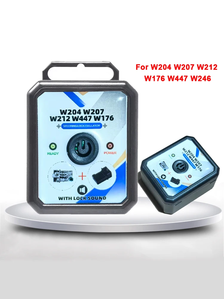 Pour Mercedes Benz W204 W207 W212 W176 W447 W246 ESL/ELV simulateur de verrouillage de direction émulateur sans son fonctionne avec programmeur de clé