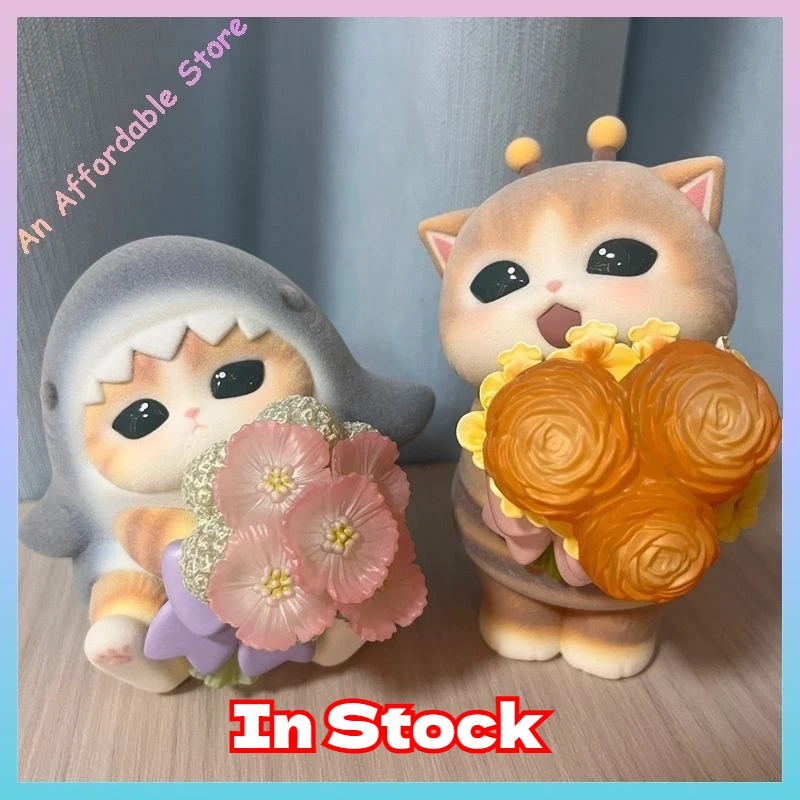 

Bandai Mofamofy Исцеляющая фигурка кошки-милые модели пчелы и кота акулы, коллекционные игрушки и хобби, экшн-фигурки