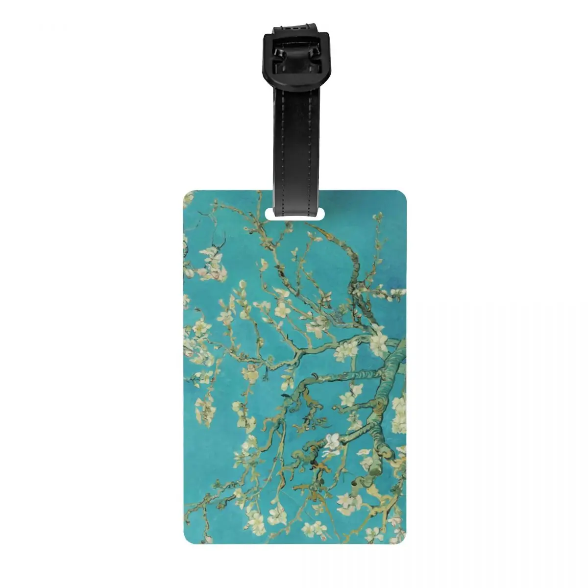 

Almond Blossoms Vincent Van Gogh Luggage Tags for Suitcases Funny Art Flowers Painting Baggage Tags Privacy Cover Name ID Card