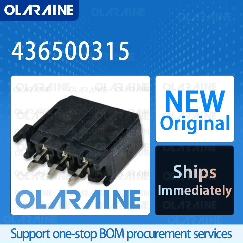 

20/50/100Pcs 436500315 100% brand new and original IC chip Headers and wire housings Connector 3 Position