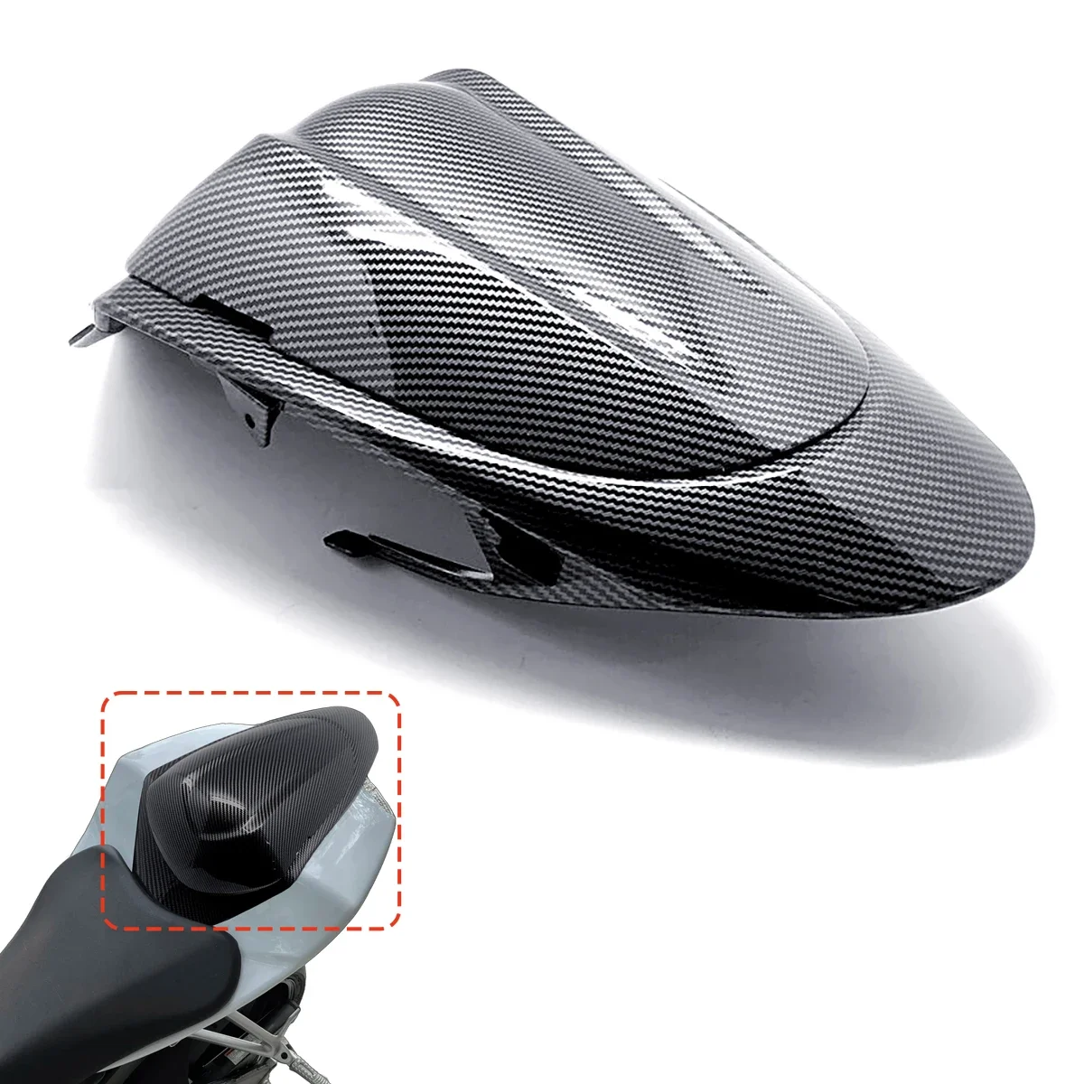 

Carbon Fiber Pattern Rear Center Tail Seat Fairing Cowl Seat for suzuki gsx-r1000 gsxr 1000 k5 k6 2005 2006