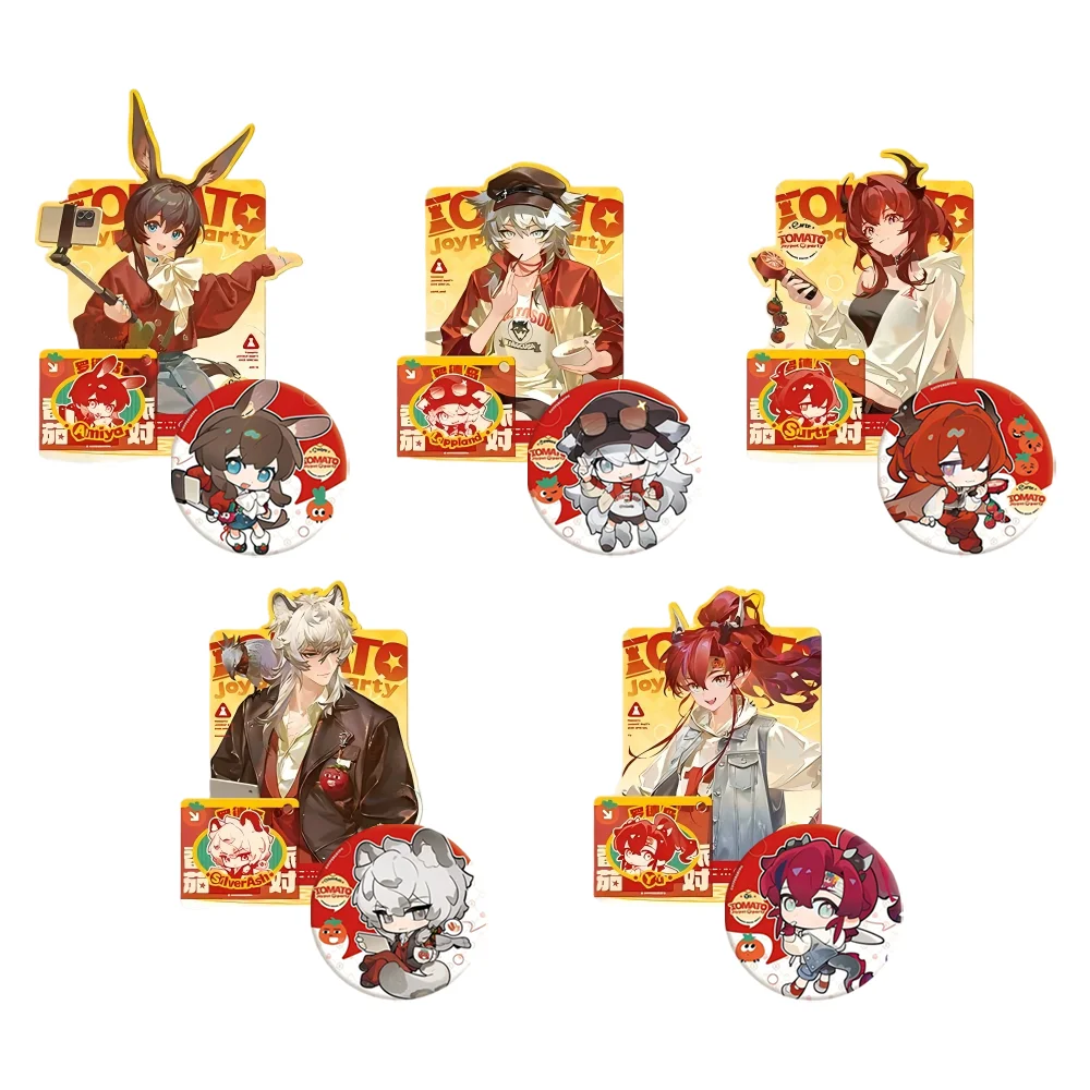 

Предпродажа, официальный товар Sunsyea Arknights, оригинальный аутентичный значок Rhodes Island для томатной вечеринки, коллекция акриловых подставок