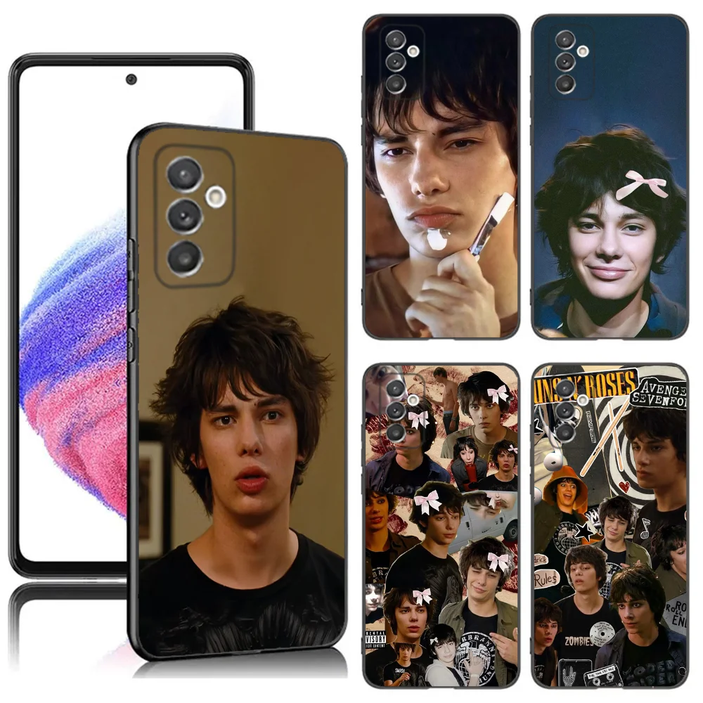 

Actor Devon Bostick Phone Case For Samsung S24,23,22,30,21,10,9,Ultra,Plus,Lite,FE,5G Black Soft Case