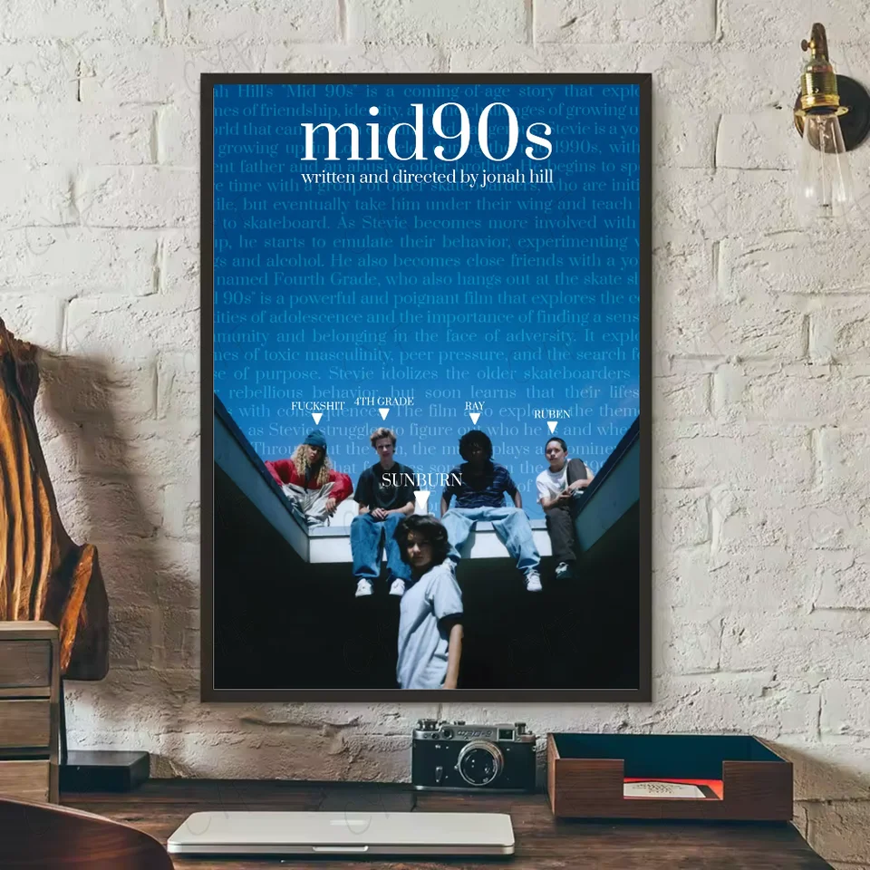 Mid90s TV Movie Poster HD Art Sticky Wall Waterproof Home Living