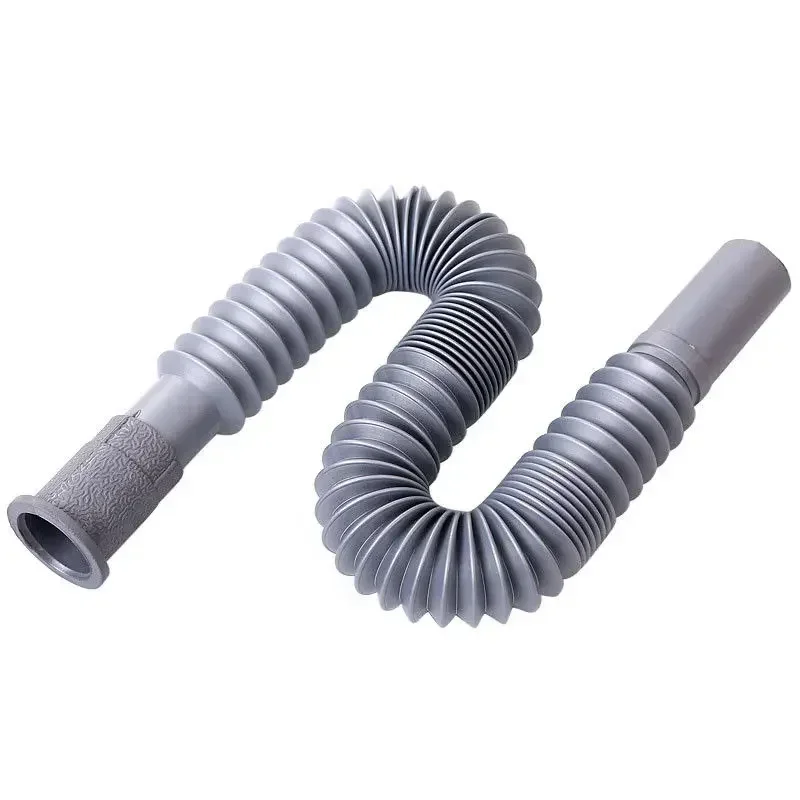 Universal Plastic Extended Drain Pipe Extended Hose Kitchen Basin Filter Sink Practical Convenient Easy To Install