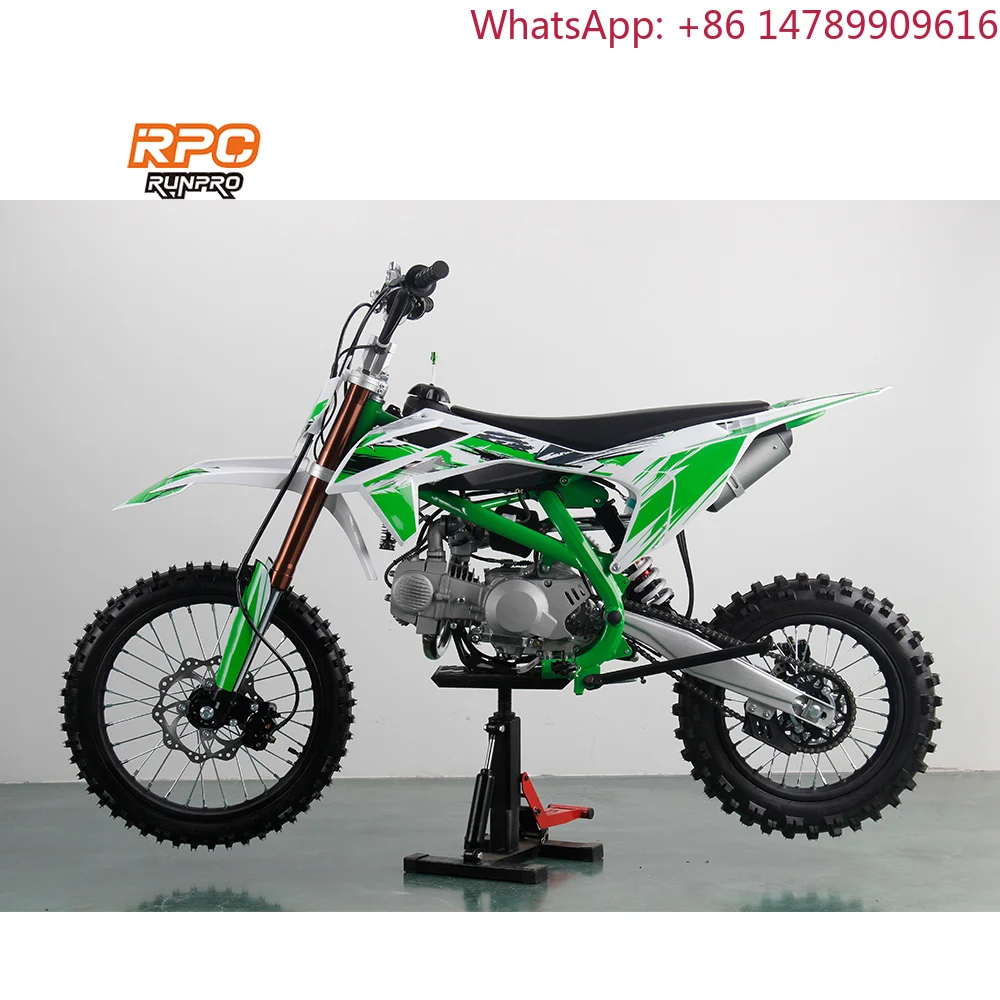 Highlighting Low-to-mid-range PunchBrand New 125cc 4-Stroke Moto Cross Pit Bike Newenergy Dirt Bike Air-Cooled Motorcycle Manua