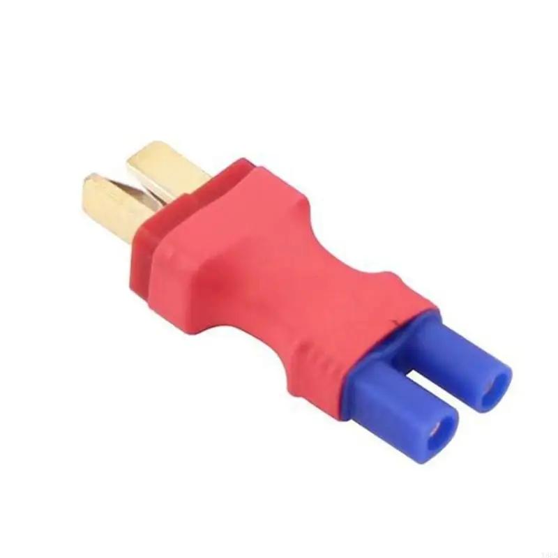 Y88B 4PCS EC2 para t plugue a plug fêmea conectores quadcóptero remoto masculino Substituição do adaptador