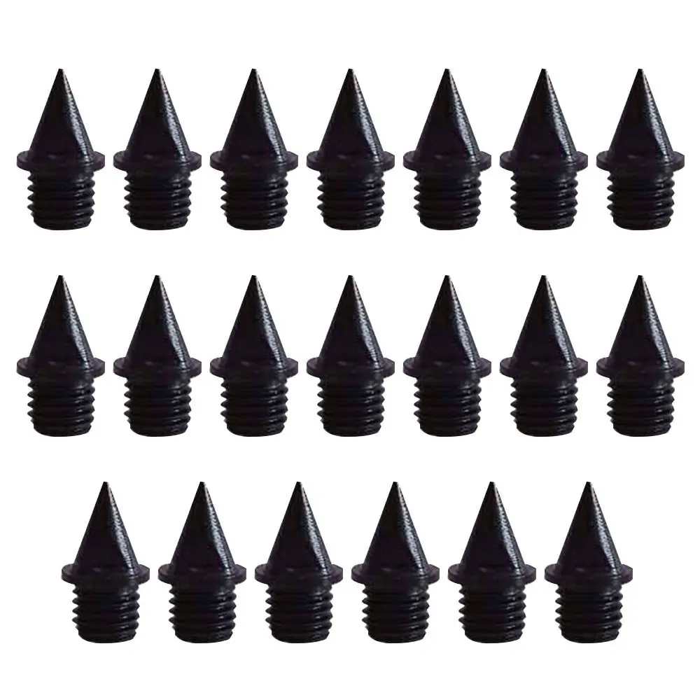 20pcs 20pcs Cross Country Track Field 1/4 Inch for Track Shoes Track Spikes With Wrench Carbon Spikes