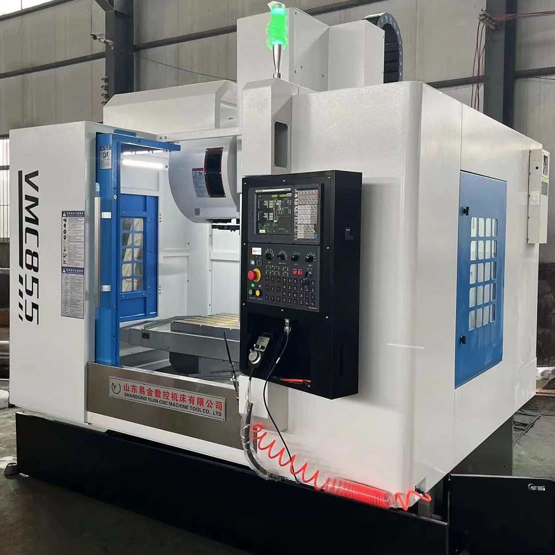 The Most Popular VMC855 Vertical Hining Center 3/4/5-Axis Metal CNC Milg Hine In 2024