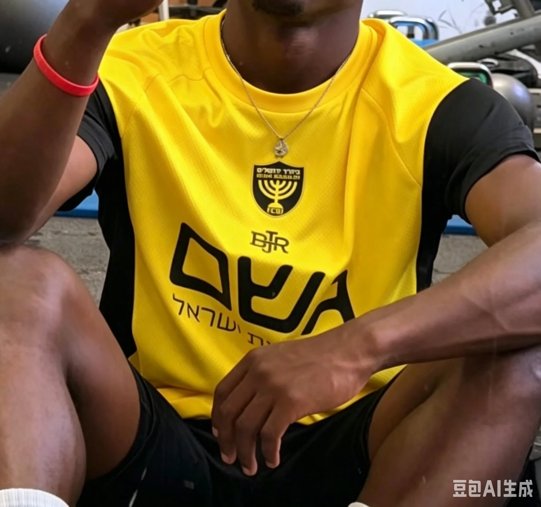 Hot Selling Short Sleeved T-shirt Israeli Beitar Jerusalem Team T-shirt 3D Printed Jersey Loose Comfortable Family Matching