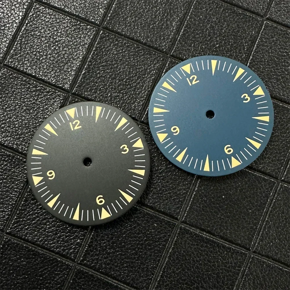 

Watch Accessories Blue/Black Sterile Dials with Luminous 31mm Watch Dial for NH35 NH36 NH70 4R 7S Movement Fit 3 o'clock NEW DIY