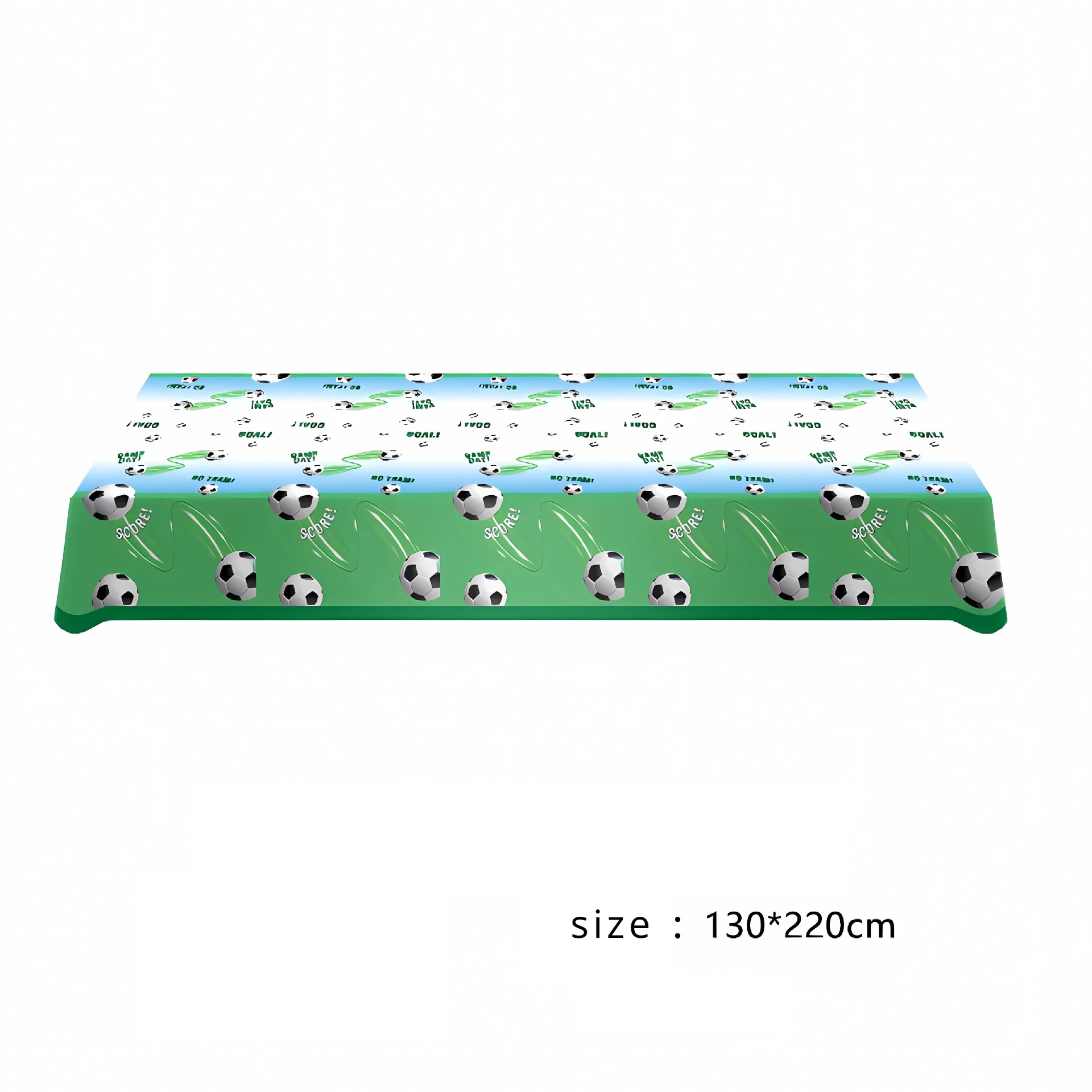 Generation Football Birthday Party Tableware Set Sports Flag Balloon Paper Tray Cup Tablecloth Decorative Items Party Supplies