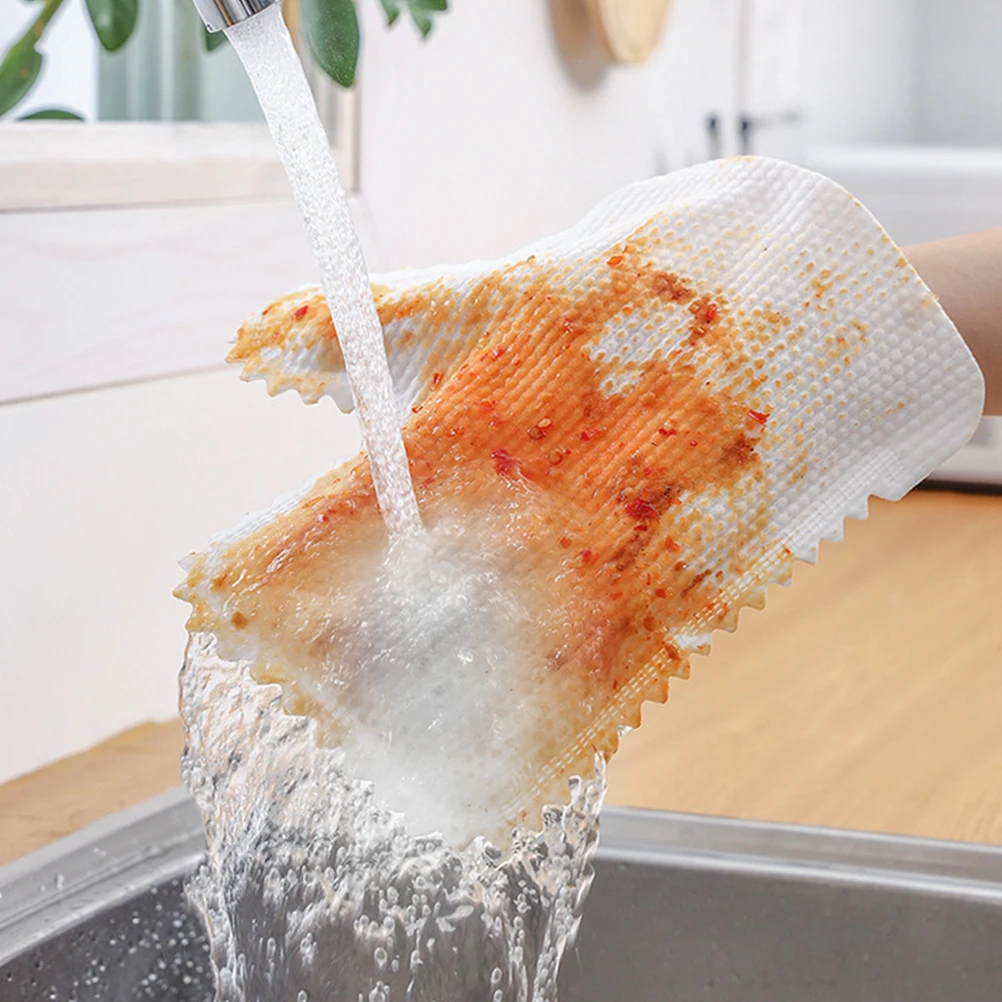 

10pcs Non woven Gloves High grade Material Disposable Dusting Cleaning Tool Furniture Kitchen Home Appliances Dust