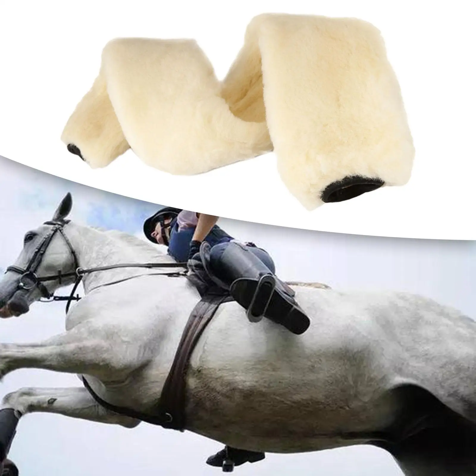 Horse Girth Cover Girth Sleeve for Western Horse Riding Enthusiasts Outdoor