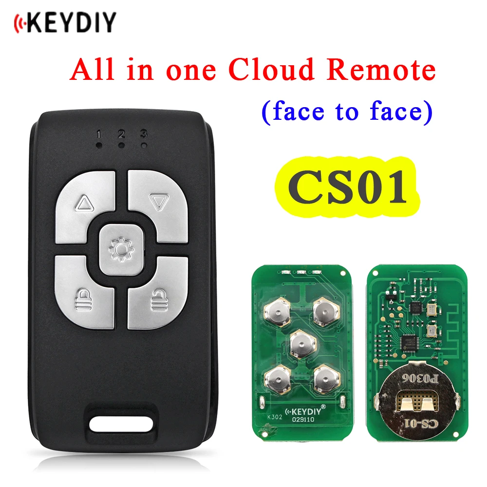 

KEYDIY KD CS01 Cloud Key All In One Remote Face to Face Copy Remote Supporting Rolling Code and Fixed Code 225-915MHZ