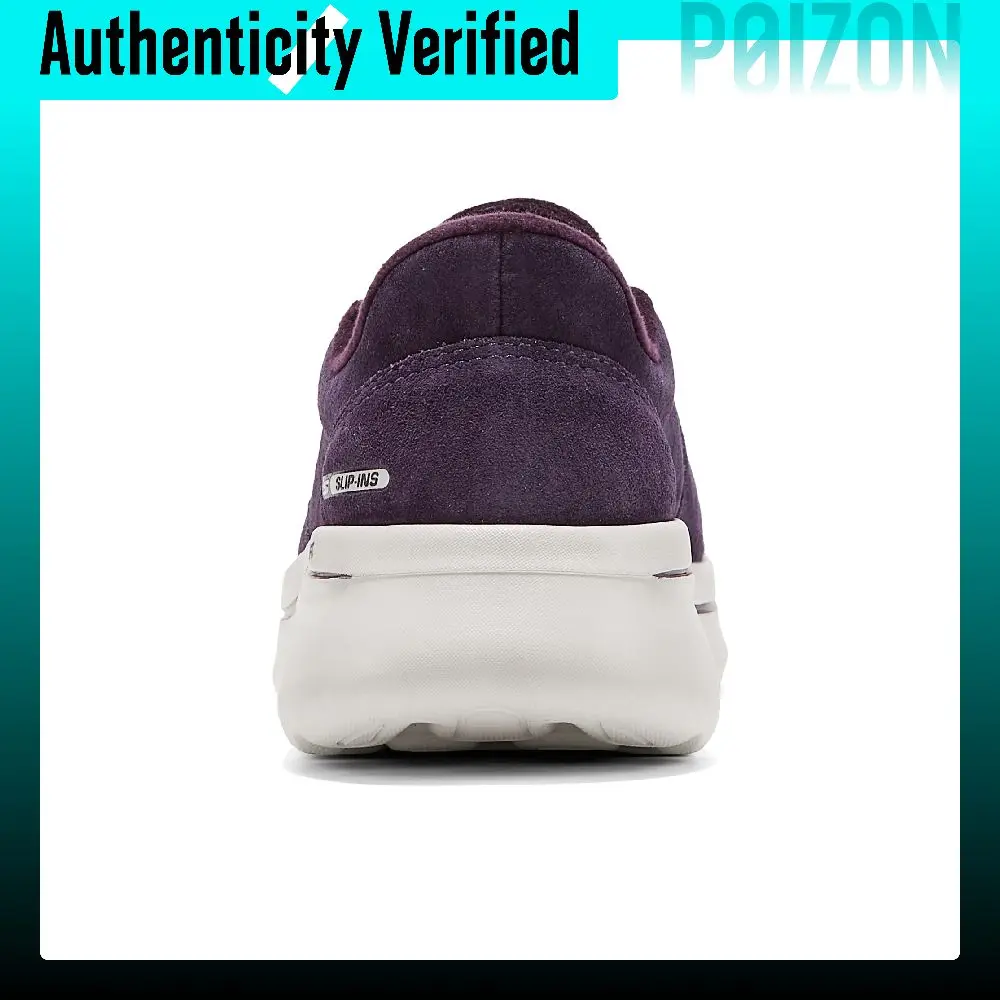 Skechers Women's GO WALK Abrasion Resistant Breathable Low top Casual Shoes Women's Purple 125847-PLUM view 5