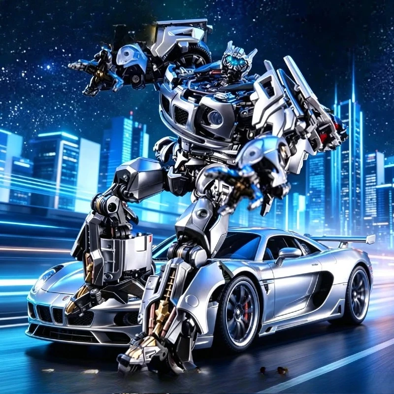 

【In Stock】LS18 Jazz MPM09 Scale Fully Painted KO Version 2007 Movie Autobot Transformer Sports Car Action Figure