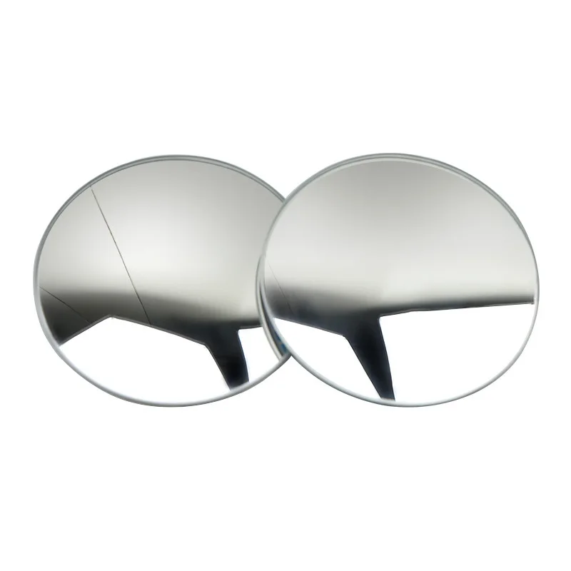 

360 rotating press type car rearview small round mirror car large field of vision reversing auxiliary blind spot mirror