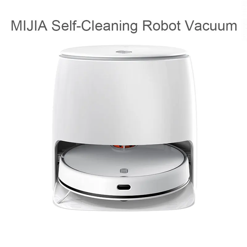 

New XIAOMI MIJIA Robot Vacuum Cleaner Smart Self-Cleaning Home Sweeping 2800Pa Vibration Wiping Washing Mopping Cyclone Suction