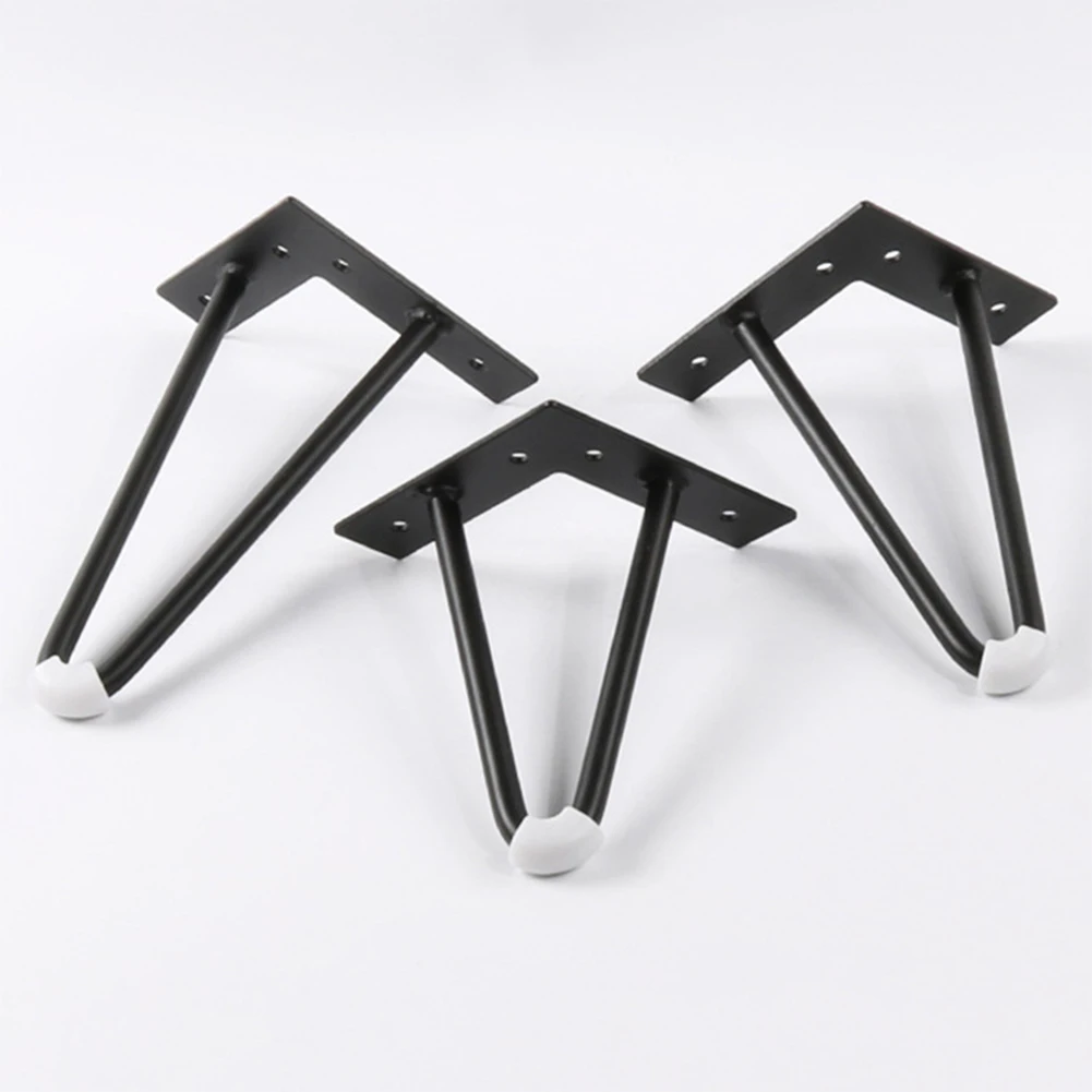 

4pcs 10cm-40cm iron table Legs for metal furniture foot black gold chair sofa bed hairpin desk leg cabinet feet to the dresser