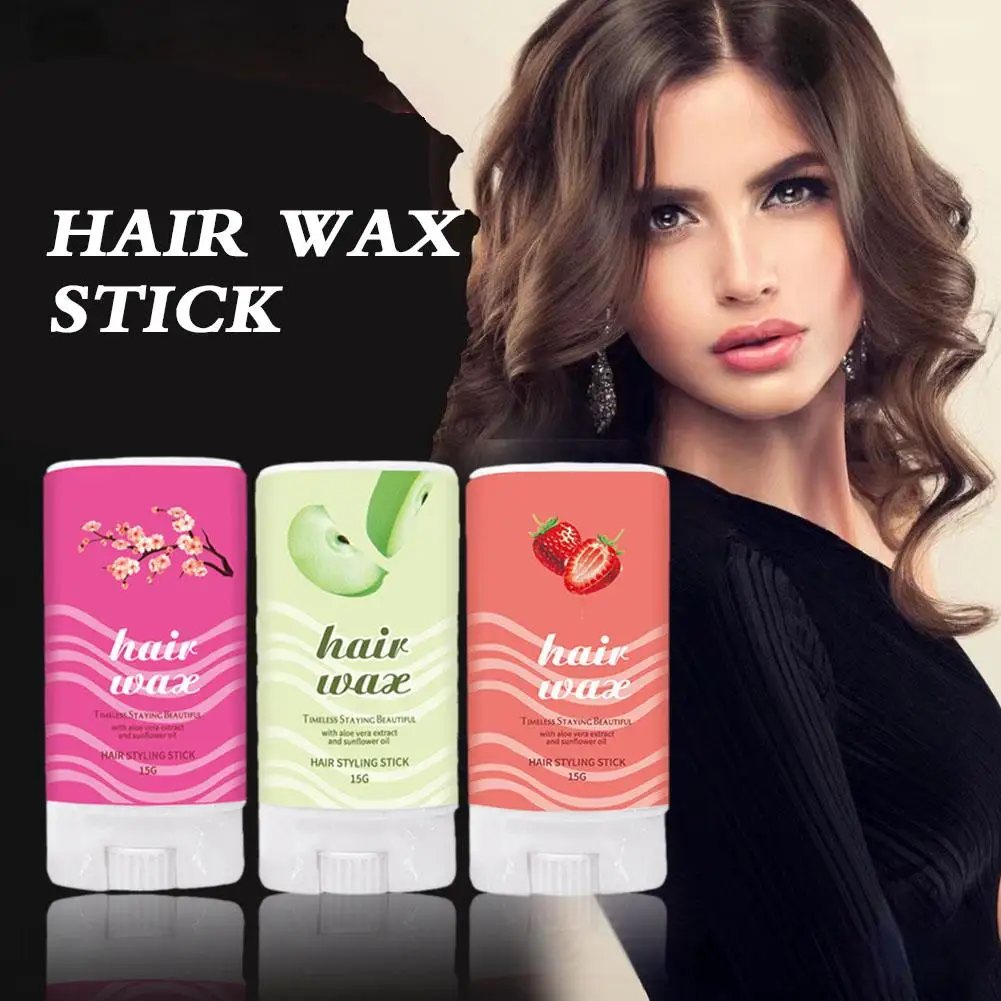 

Hair Repair And Styling Cream Frizz Control,fluffy Hair Finishing Stick,non-greasy Hair Wax For Fixing Smoothing Broken Hai V9z7