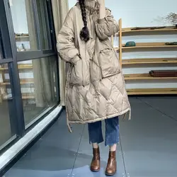 2023 New Women Cotton coat Winter Jacket Female thick warm Parkas hooded Outwear large size Overcoat