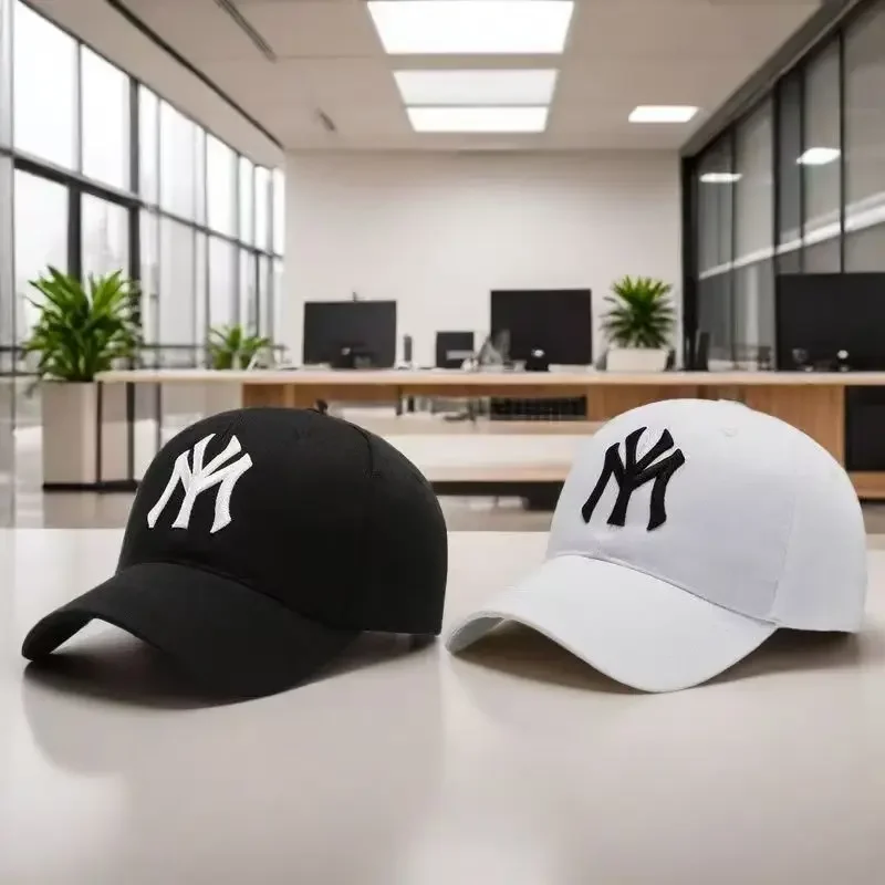 Unique Embroidered Fashion Letter Baseball Cap with Adjustable Sun Visor for Men and Women Outdoors image 4