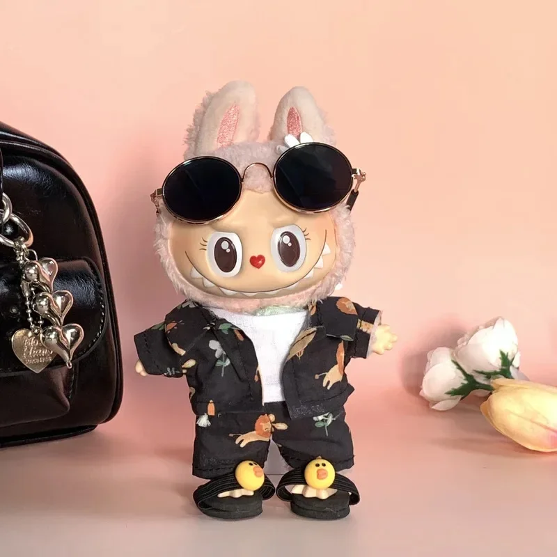 ملابس لملابس دمى Labubu - ملابس على طراز منتجع الشاطئ، سلسلة Idol V1 V2، إكسسوارات ملابس الدمى
