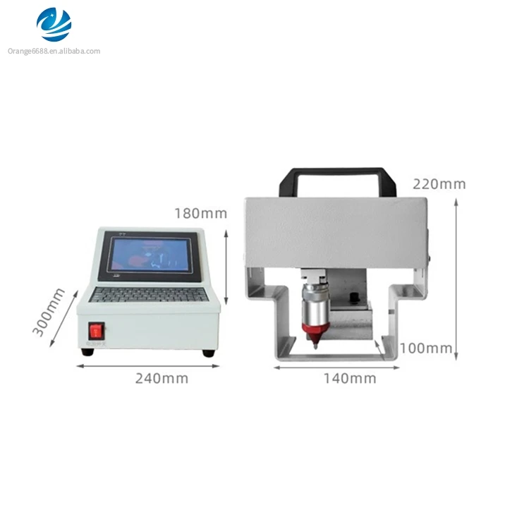 Dot Peen VIN Marker Portable Pneumatic Machine For Metal Chassis Number Engraving Easy Operation