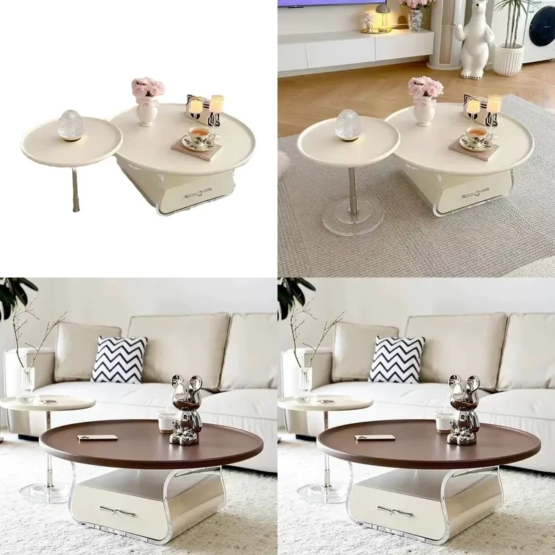 table-basse-ronde-en-acrylique-style-francais-design-moderne-et-epure-ideale-pour-un-salon-un-petit-appartement-ou-une-decoration-interieure-retro