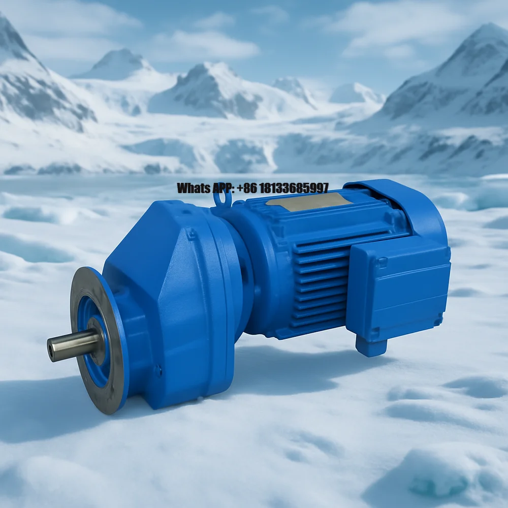 NBR Series Helical Gear Box Ac Motor Speed Reducer Manual Gearbox Transmission Three Phase Motor Gearbox Motor