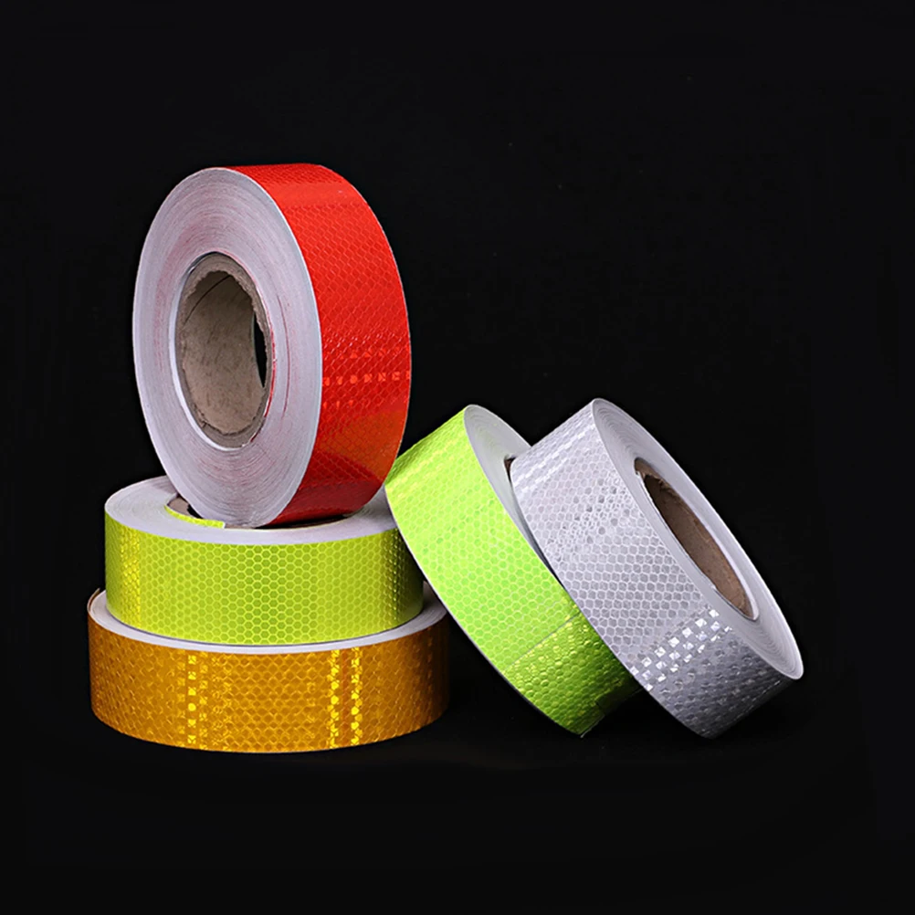 Waterproof Luminous Reflective Strong Adhesive Safety Warning Fluorescent For Vehicles Road Markings Home Security Night