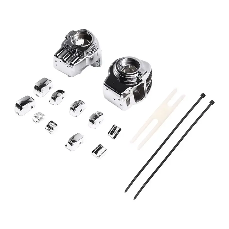 

AB16-For Ultra Classic Electra Glide Road King Handlebar Button Shell For Motorcycles 1996-2013
