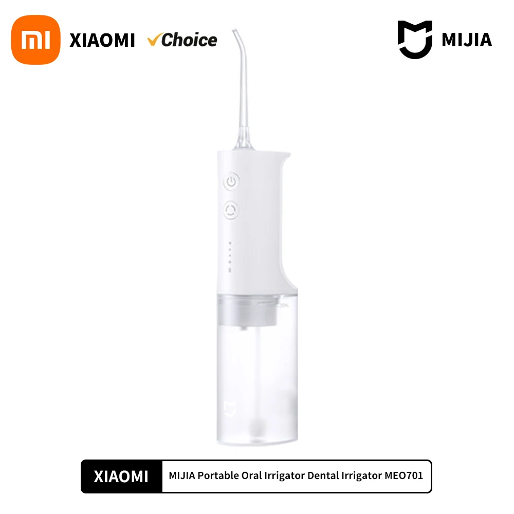 XIAOMI MIJIA MEO701 przenośny irygator doustny do zębów wybielający Flosser bucal czyszczenia zębów wodny do zębów