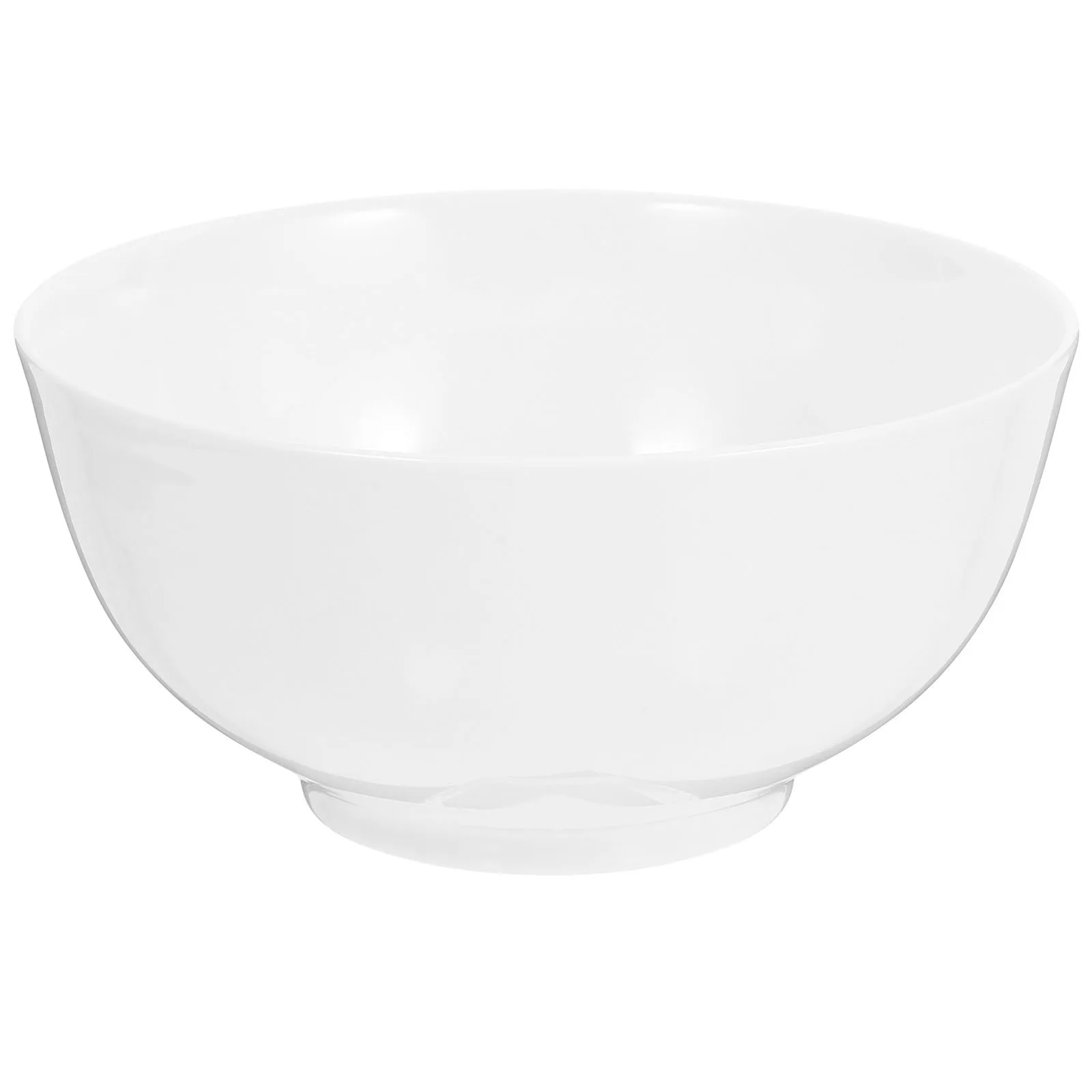 

1Pcs Food Serving Ceramic Salad Bowl Simple Style Smooth Surface for Fruit Soup Noodles Dessert Kitchen