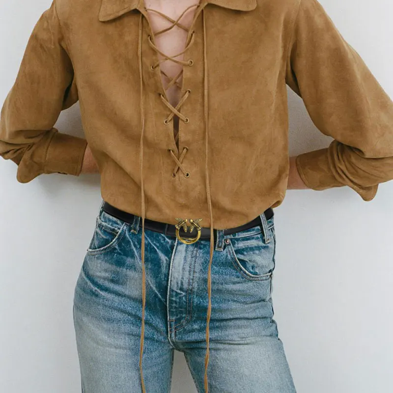 حزام نسائي راقي، إكسسوار عصري متعدد الاستخدامات مناسب لأي مناسبة، حزام خصر أنيق لتزيين الملابس #2