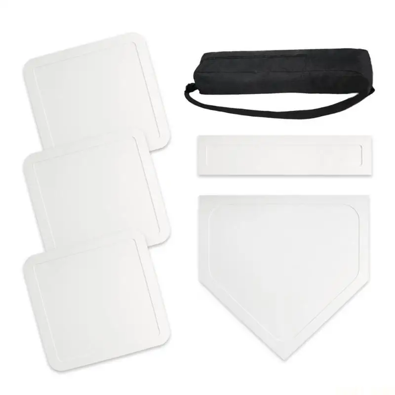 U2JB Exercise Home Plate with Carry Case Portable Practice Training Equipment