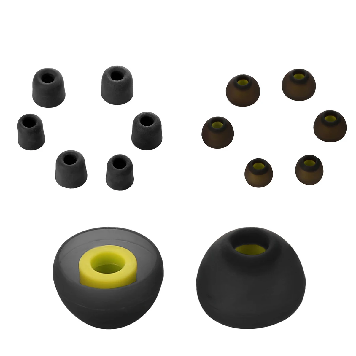 

Memory Foam Slow Ear Bud Rebound Cap Travel Silicone Earbud Tips Earbud Covers Accessories Durable Tips