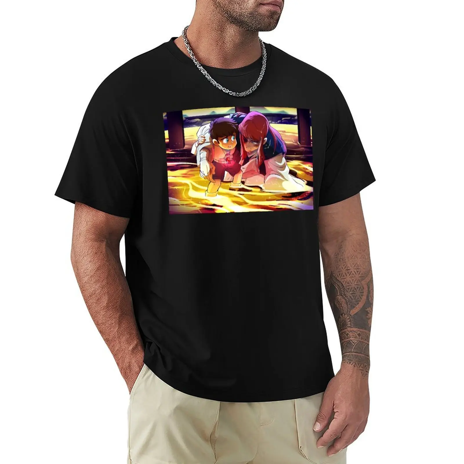 Ronin Warriors: Good Ending for Anubis T-Shirt mens graphic t shirts T-Shirt