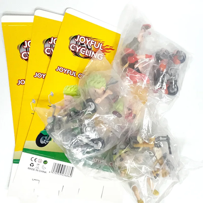 15CM อะนิเมะ One Piece ลิง D Luffy รูป Roronoa Zoro รถจักรยานยนต์ของเล่นตุ๊กตาเดสก์ท็อปเครื่องประดับรถ Action Figure PVC