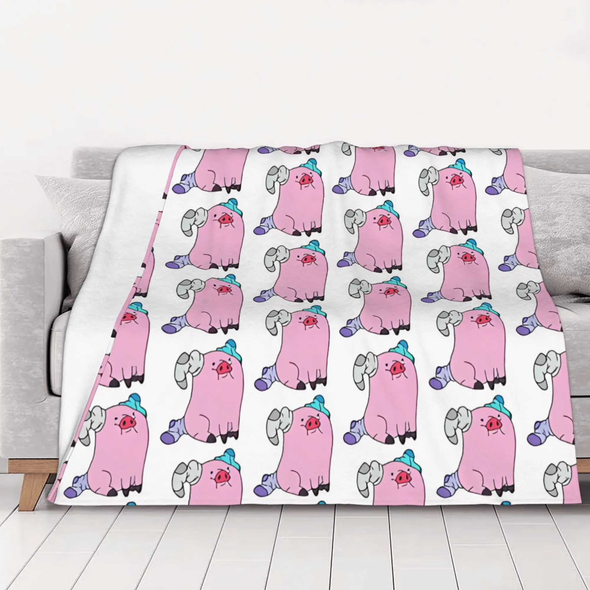 1PC Classic G-gravity Falls home room decorations Winter Blankets for Adults Bedding Home Interior Sofa Knee