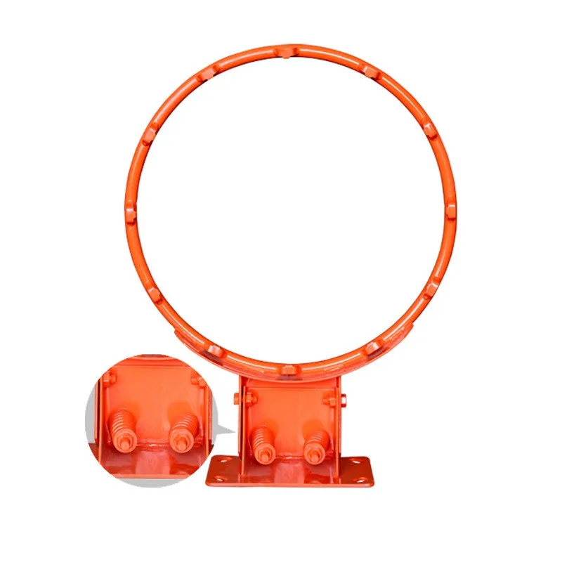 طوق كرة سلة احترافي مصنوع من مادة فولاذية للأطفال والكبار بإطار كرة سلة زنبركي مزدوج لمنافسة كرة السلة