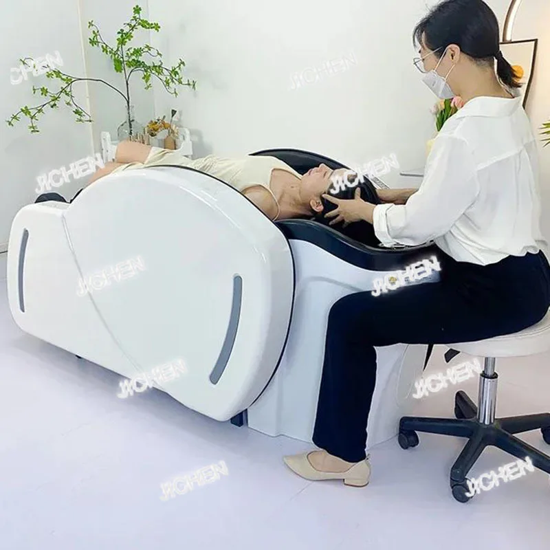 

ZQR Elegantes Center Salon Basin Chair Japanese Hair Washing Head Spa Professional Shampoo Student Lavar Cabeza Rendy Furniture