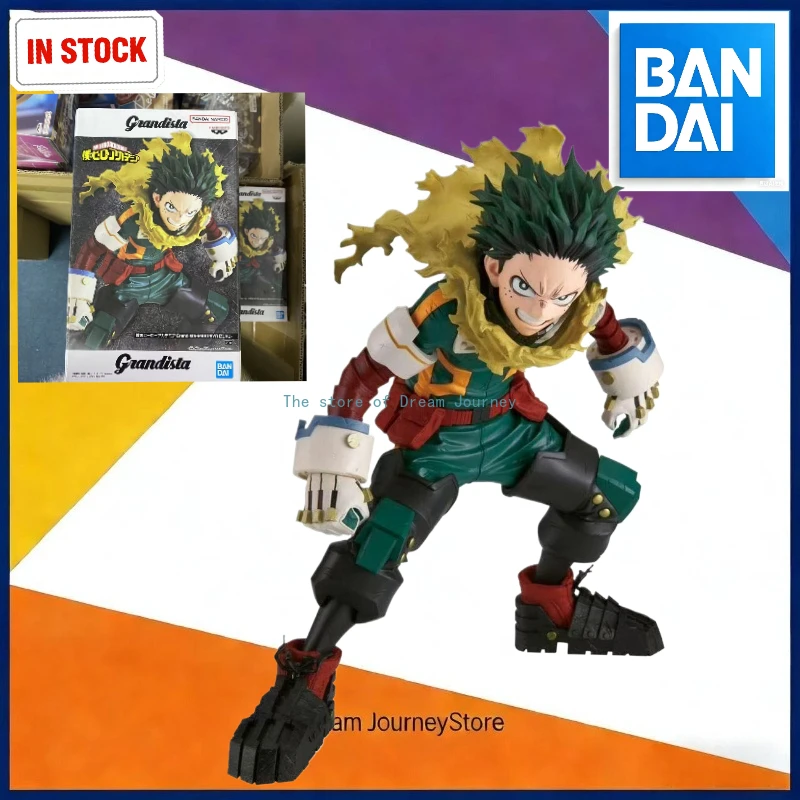 

In stock original Bandai glasses factory My Hero Academia Grandista Midoriya Izuku Kage Pin Figure