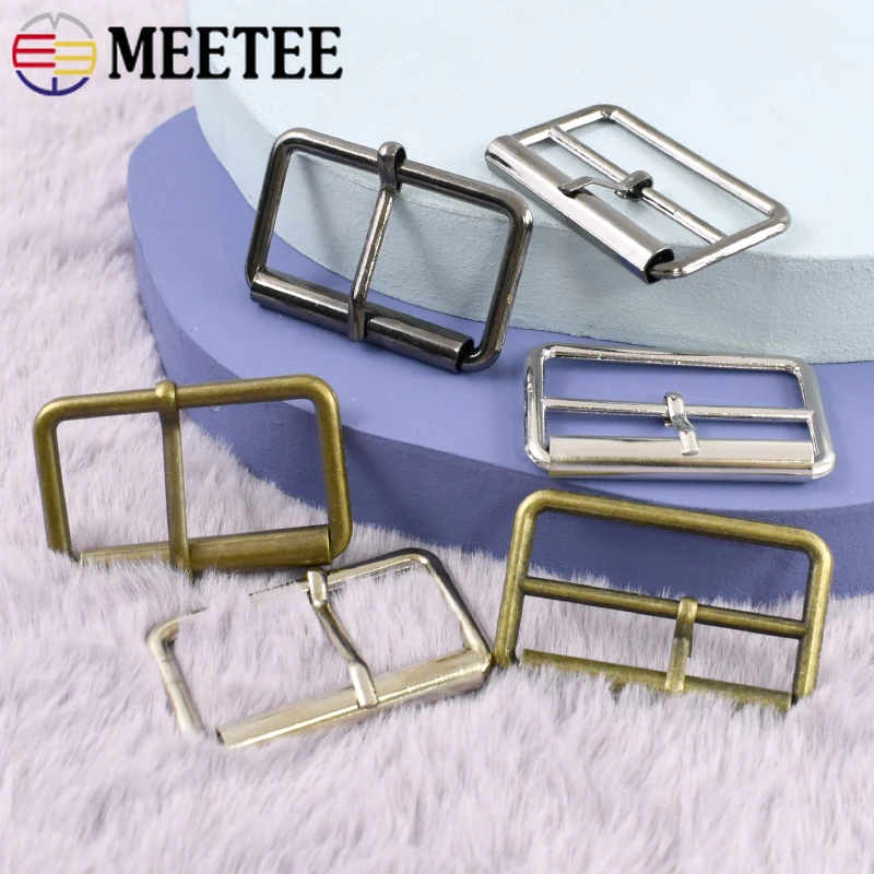

5/10Pcs 20-50mm Metal Belt Buckles Waistband Pin Clasp Tri-Glide Adjust Hook Clothes Bag Strap Ring Buckle Handware Accessories